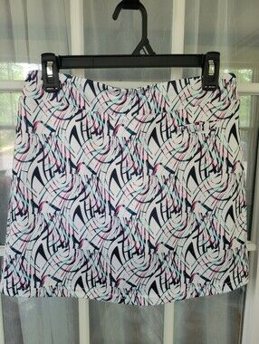 Womens Pebble Beach Golf Skirt With Built In Shorts XS